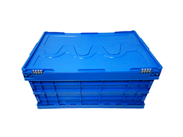 heavy duty plastic folding crate 6428