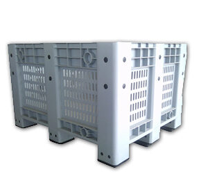 ventilated heavy duty bulk storage containers