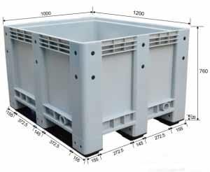 plastic storage containers bulk PB-1210B1