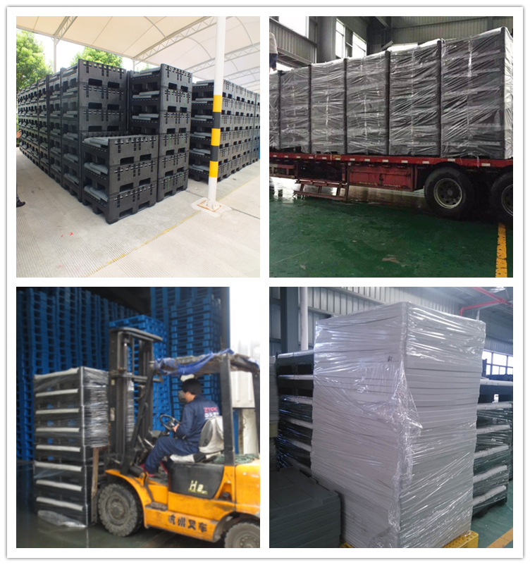 plastic pallet boxes shipment