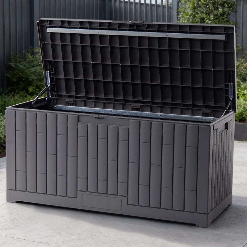Outdoor deck box
