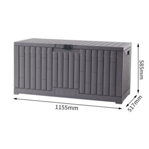 Outdoor deck box