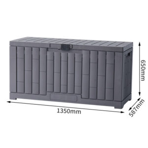 Outdoor deck box